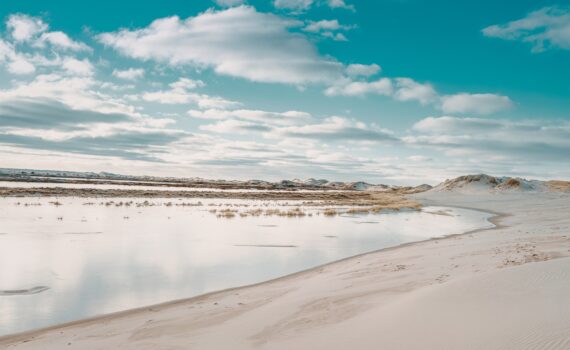 Dansk strand uden sommerhuse