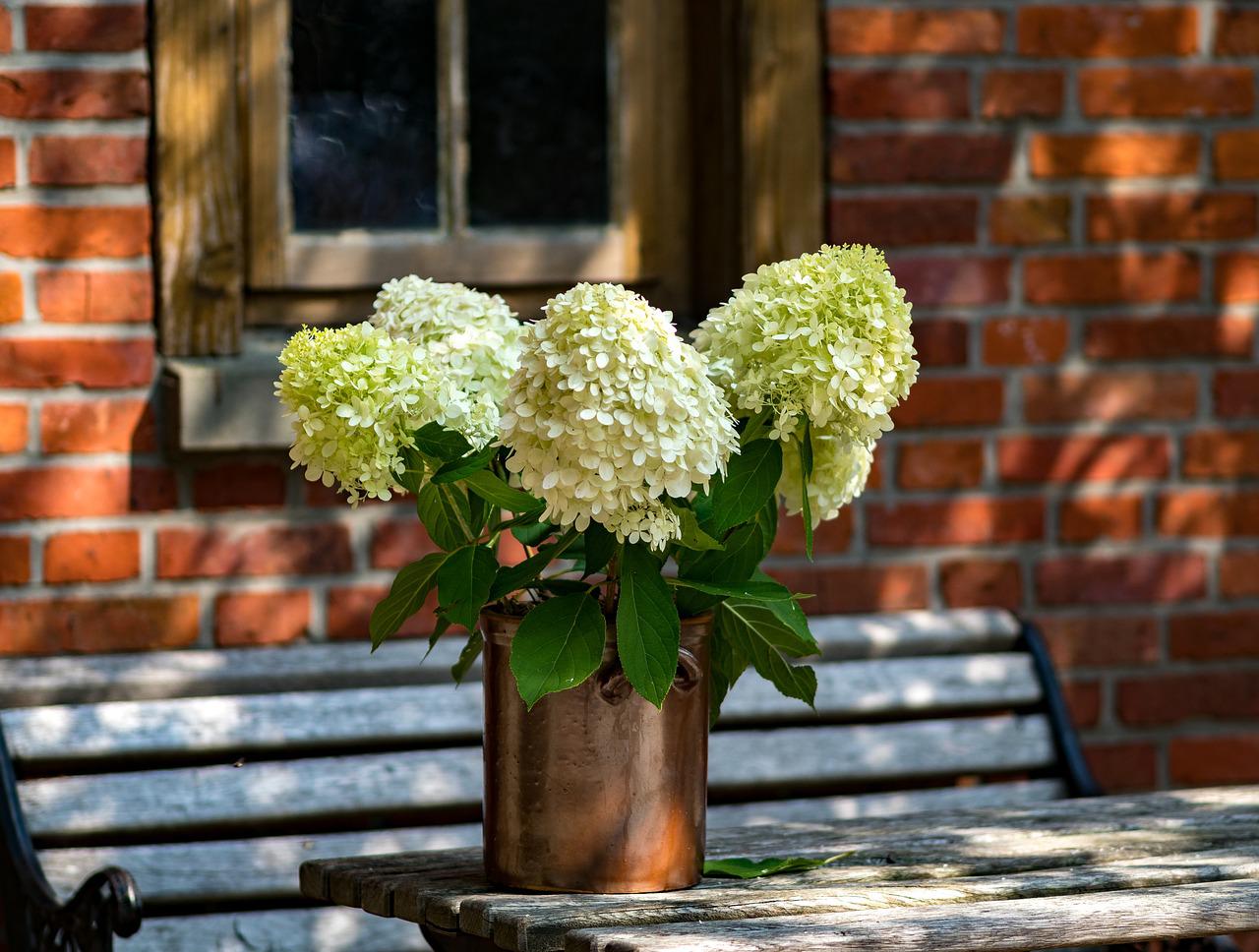 Blomster til et kobberbryllup