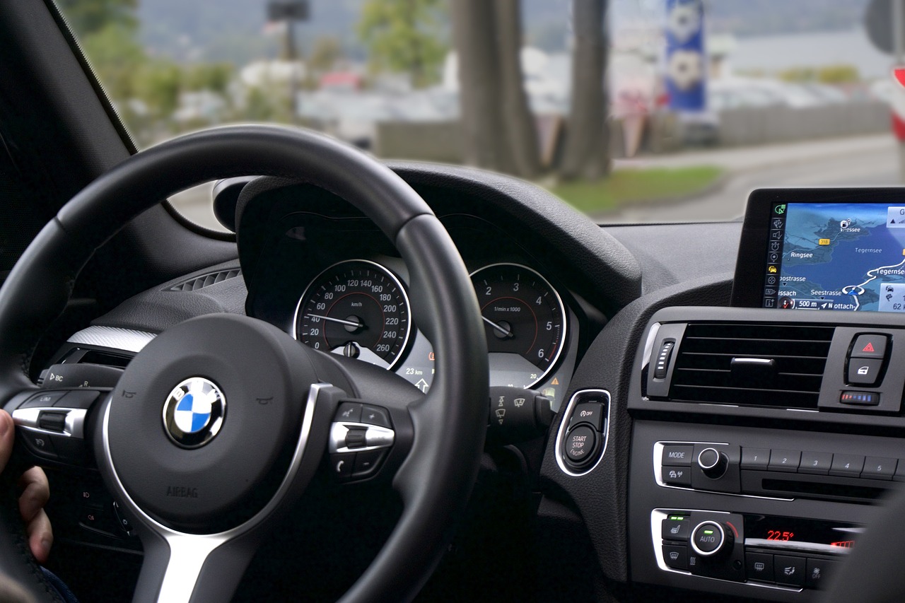 car, bmw, steering wheel, interiors, dashboard, car interiors, luxury car, vehicle, gps, auto, automobile, automotive, driving, route, interior, navigation, tachometer, car wallpapers, speedometer